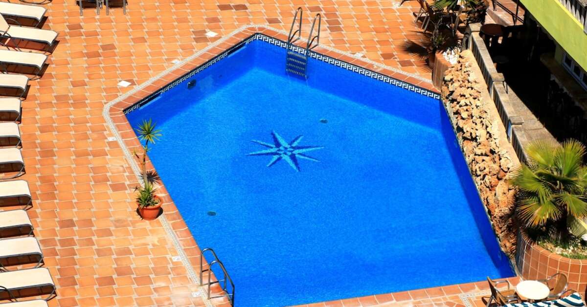Een foto van het zwembad bij Hotel Manaus