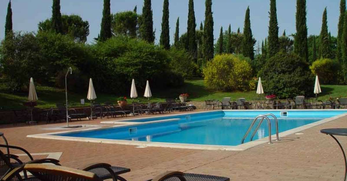 Een foto van het zwembad bij Agriturismo La Sovana