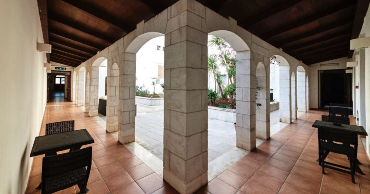 Een foto van het terras bij Casa Albergo Sant' Antonio
