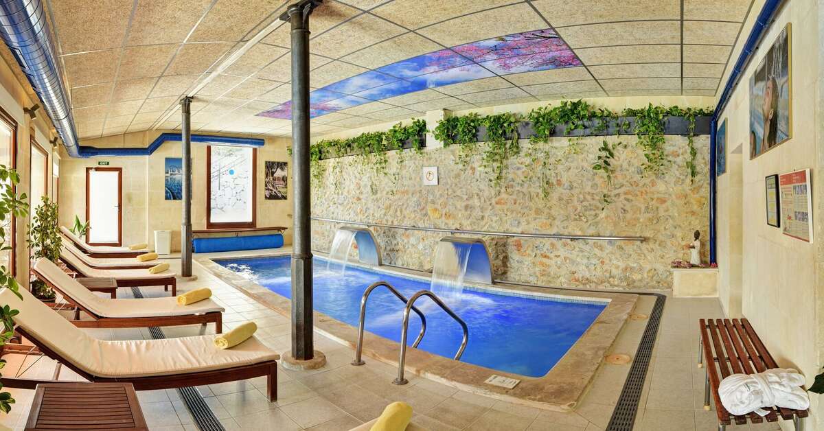 Ein Foto von den Einrichtungen im Eco Hotel Rural & Spa Monnaber Nou