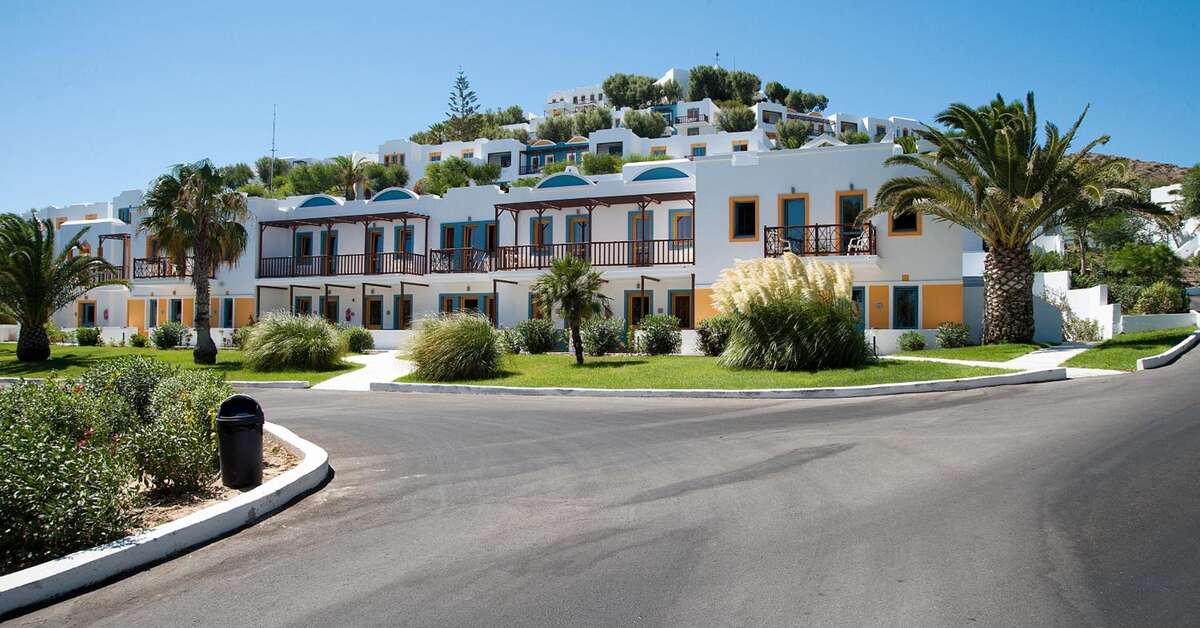 Een foto van de buitenkant van Lagas Aegean Village