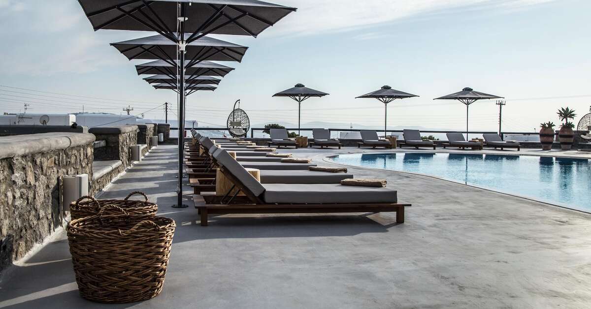 Een foto van het zwembad bij My Mykonos Hotel