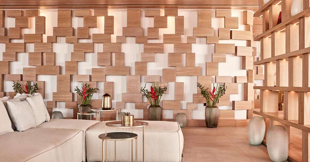 Ein Foto vom Innenbereich im Myconian Naia Luxury Suites