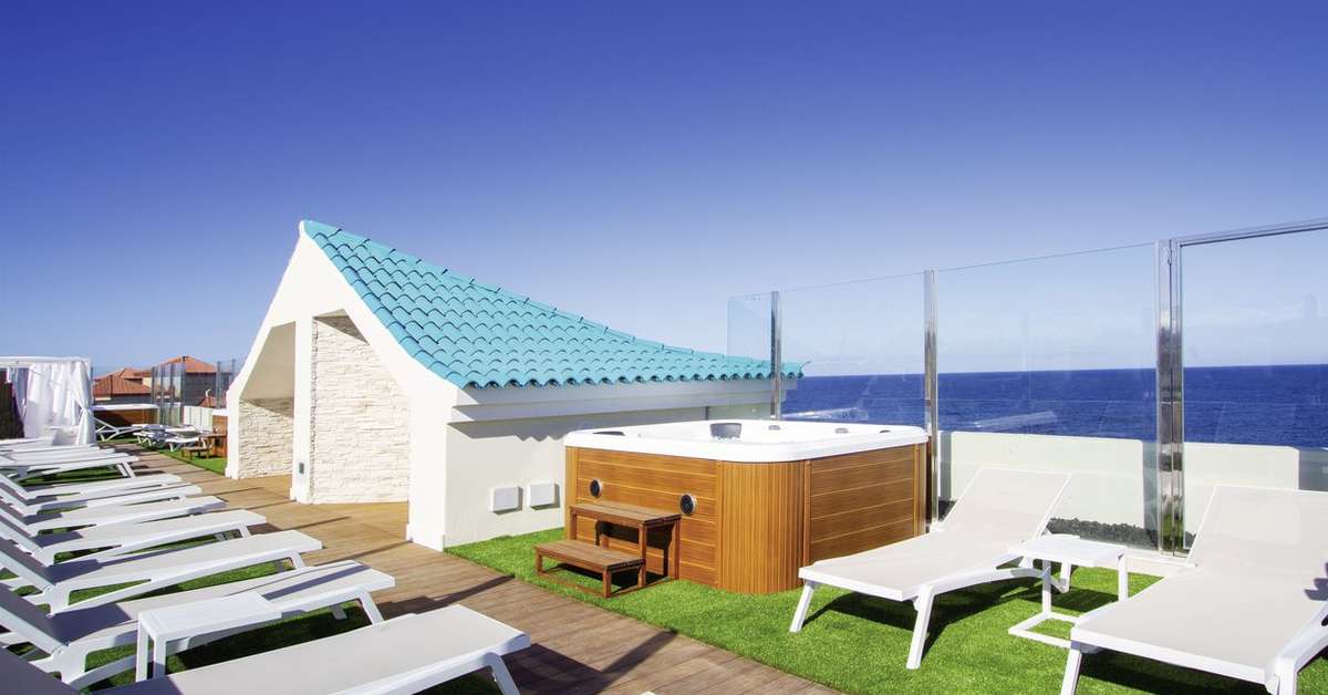 Een foto van het terras bij Ereza Mar