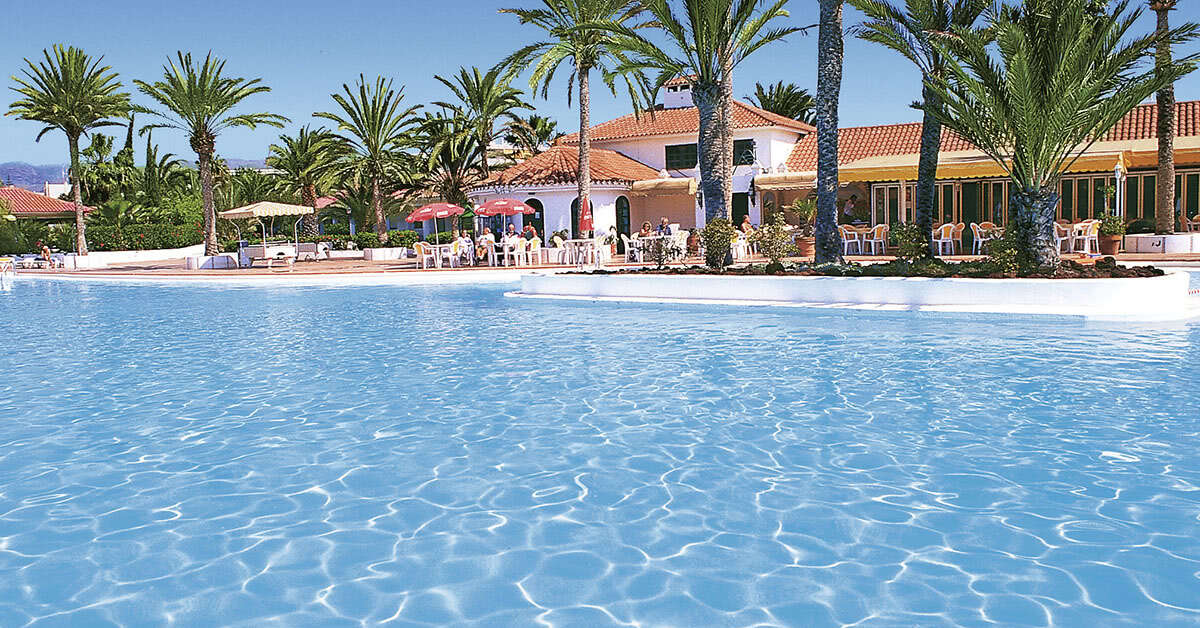 Ein Foto vom Pool im Sun Club Playa del Ingles