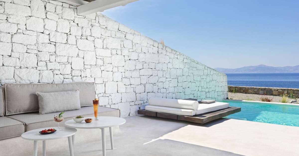 Ein Foto Mykonos Earth Suites