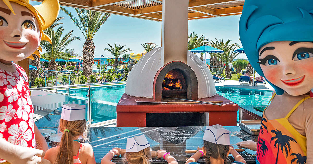 Een foto van de faciliteiten bij Mitsis Faliraki Beach Hotel & Spa