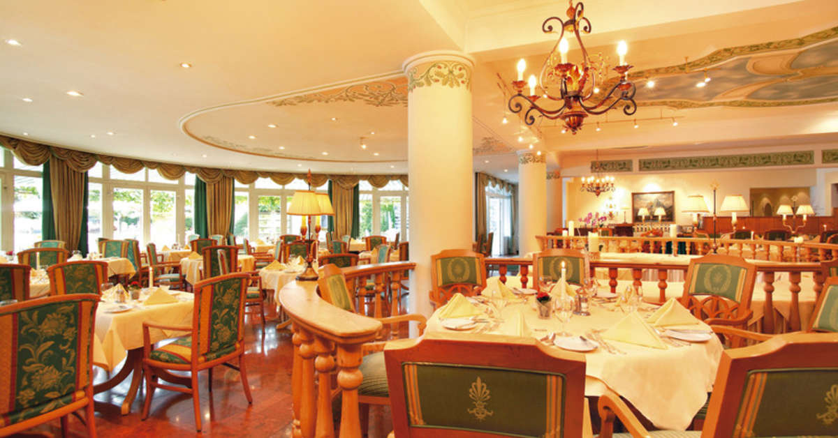 Een foto van het interieur van Grand Hotel Zell am See