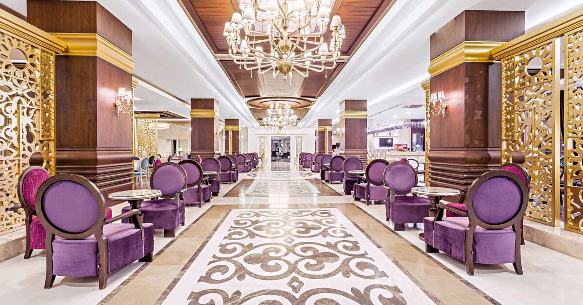Een foto van het interieur van Hotel Villa Side Residence