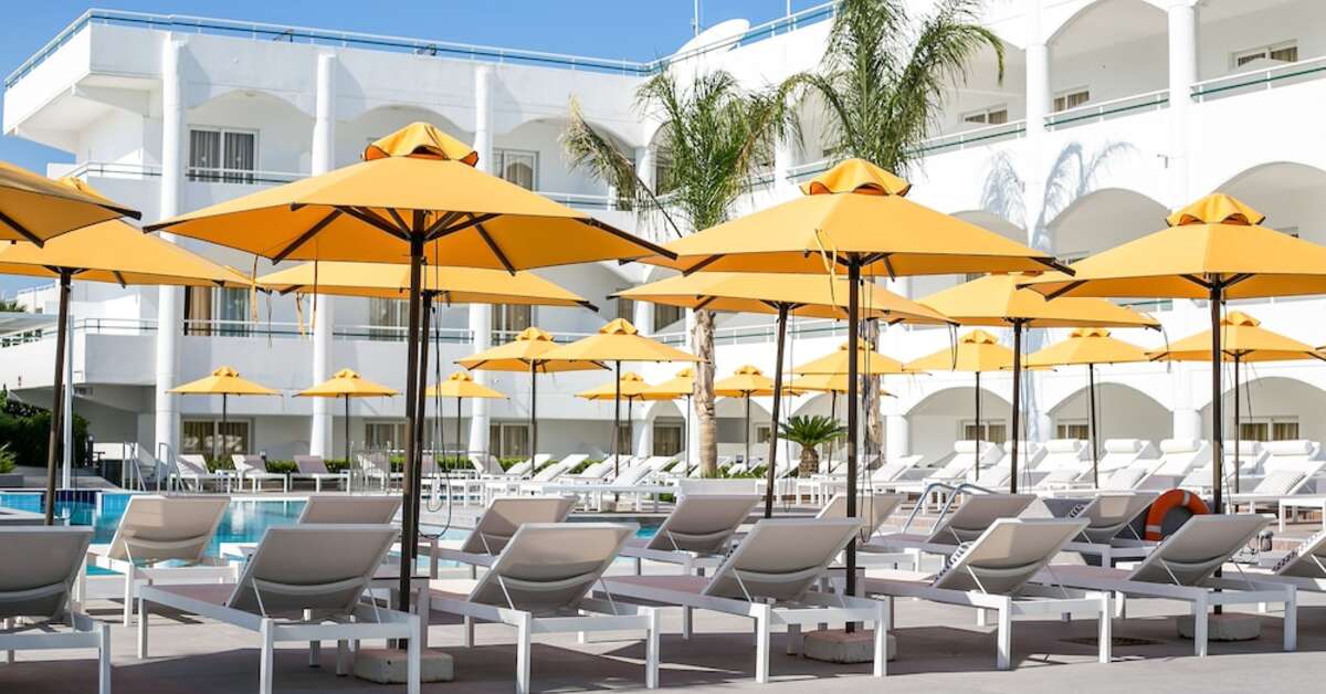 Een foto van het zwembad bij Orion Hotel Faliraki