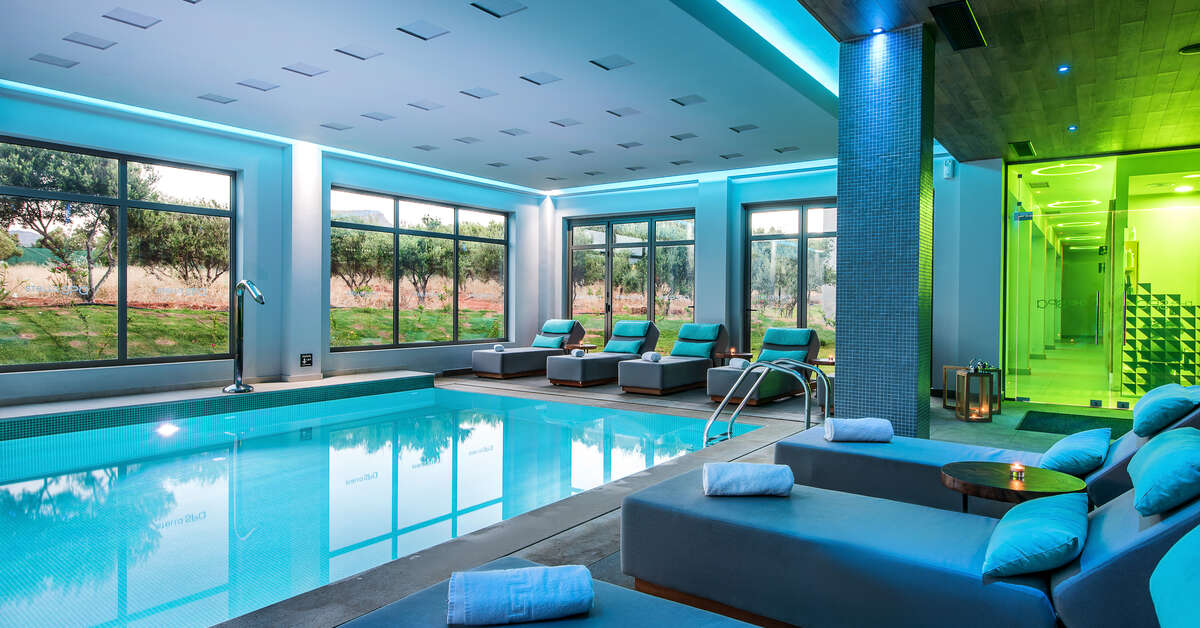Een foto van het zwembad bij Stella Palace Aqua Park Resort