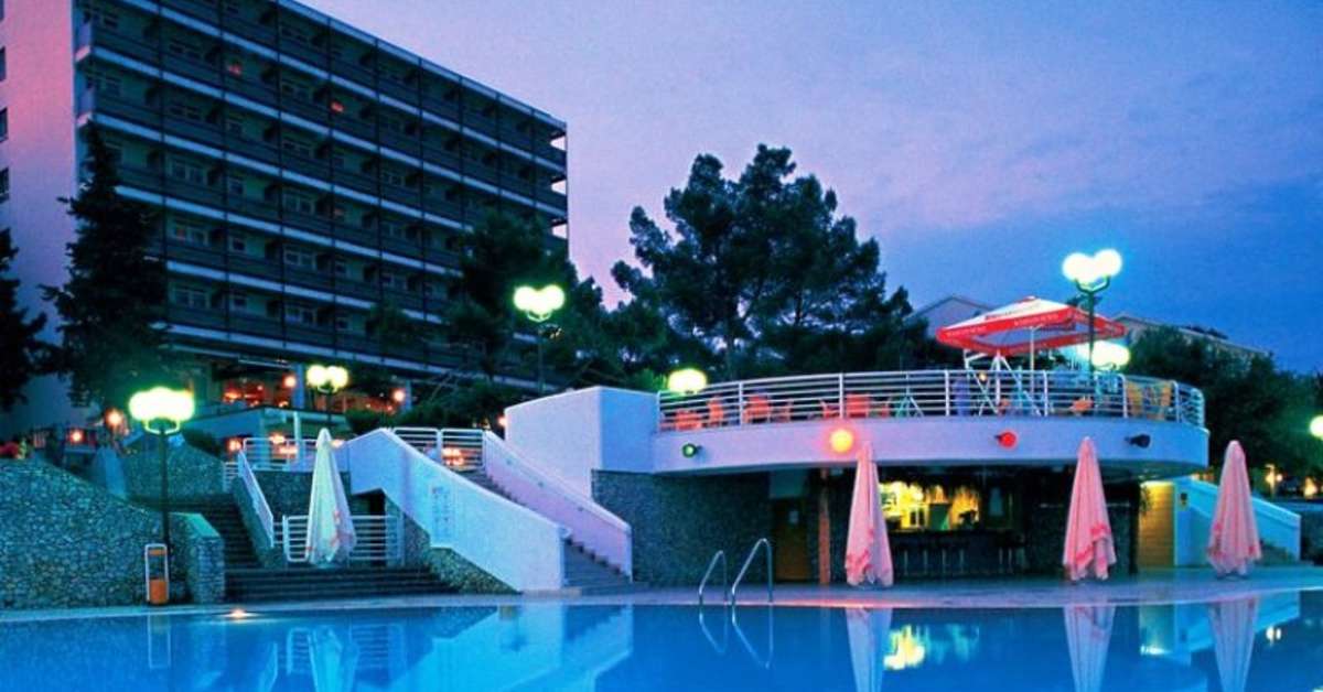 Een foto van het zwembad bij Hotel Drazica