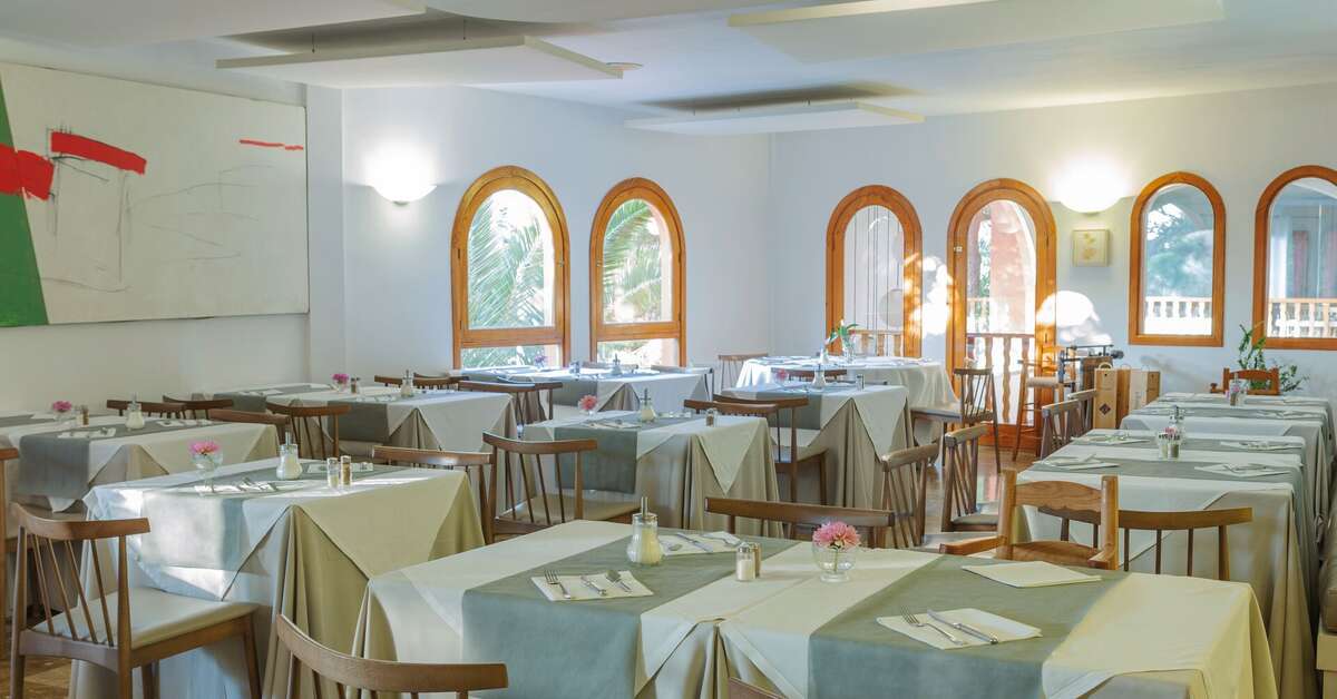Ein Foto von den Einrichtungen im Es Baulo Petit Hotel