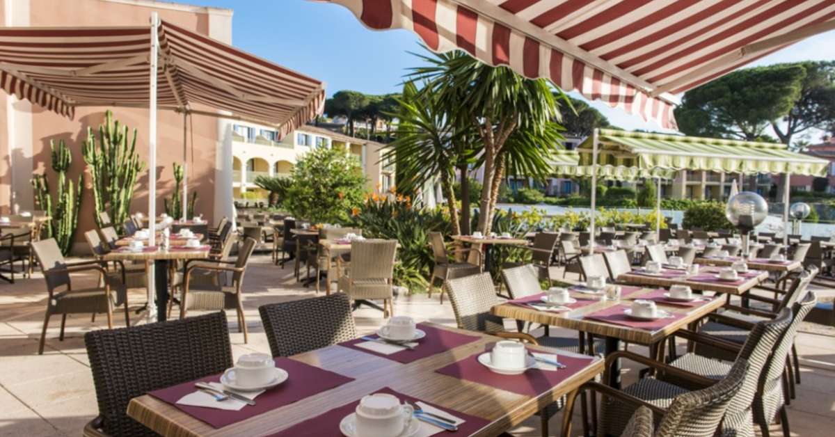 Een foto van de faciliteiten bij Hotel Les Jardins de Sainte-Maxime