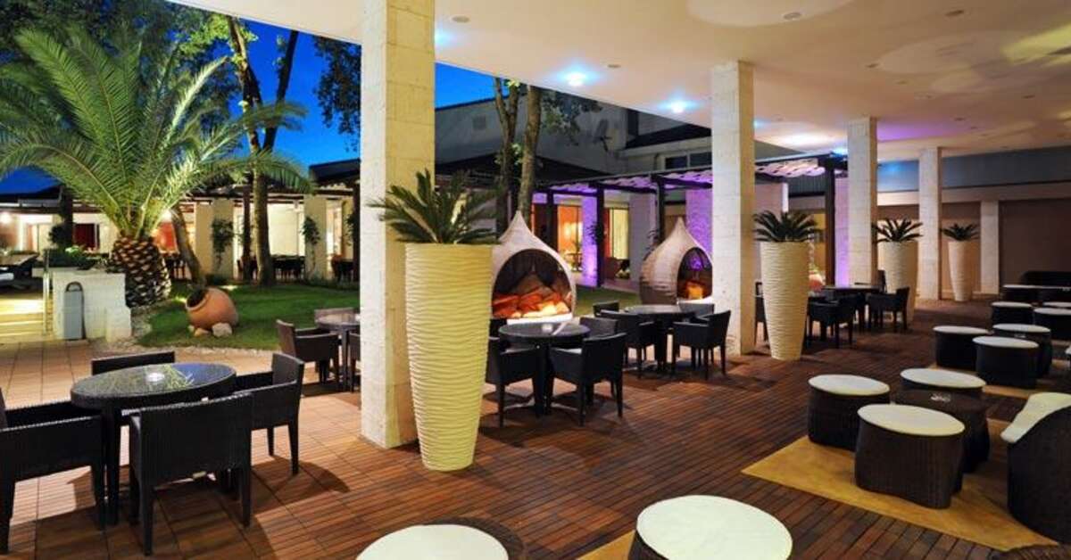 Een foto van de faciliteiten bij Hotel Pelegrin Plava Laguna by Melia