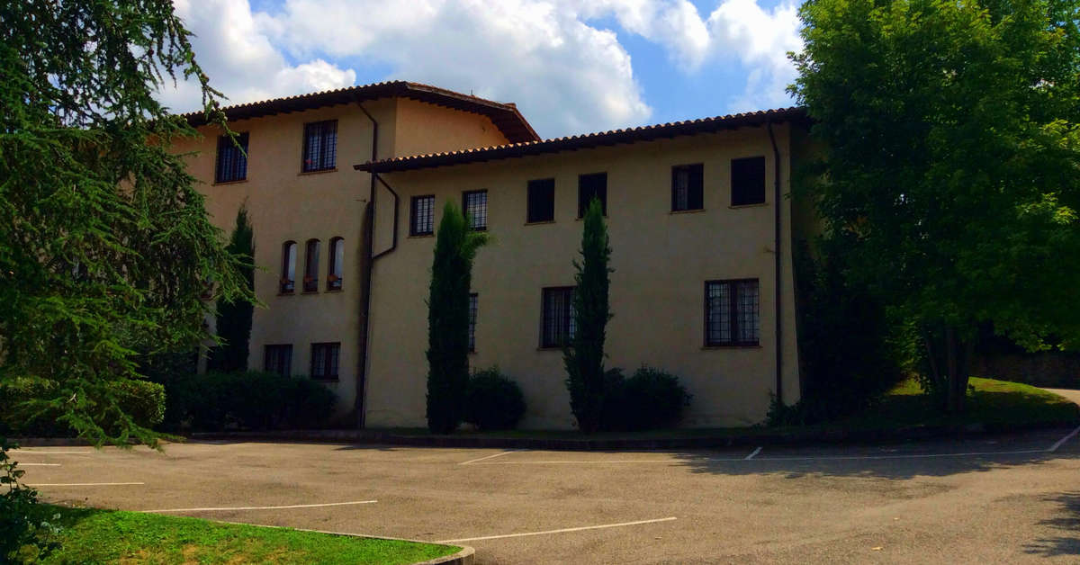 Een foto van de buitenkant van Abbazia Collemedio Resort & Spa