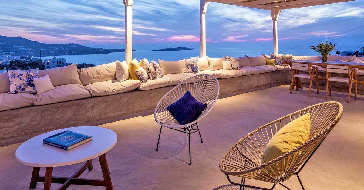 Een foto van de faciliteiten bij Boheme Mykonos Hotel