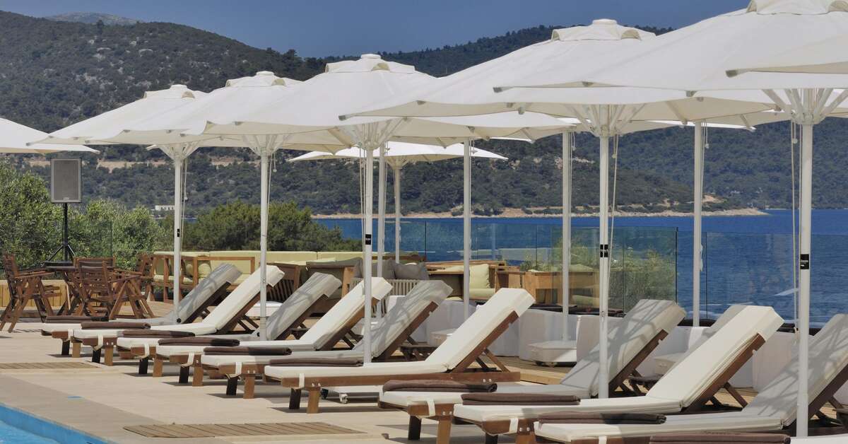 Ein Foto vom Pool im Sarpedor Boutique Hotel & Spa