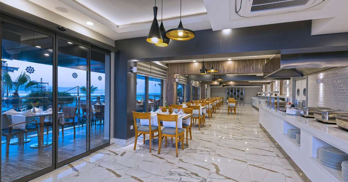 Een foto van de faciliteiten bij Kaptan Hotel