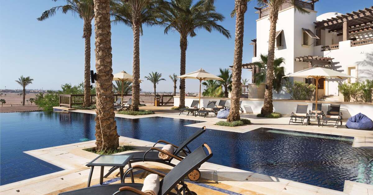 Een foto van het zwembad bij Ancient Sands Golf Resort & Residences