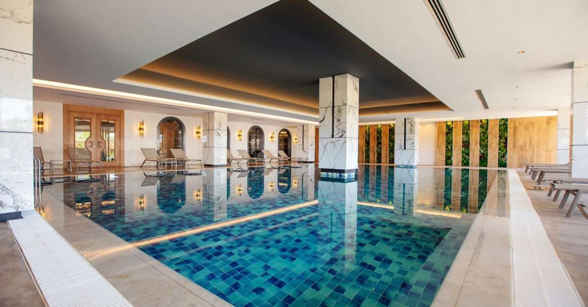 Een foto van het zwembad bij Alarcha Hotels & Resort