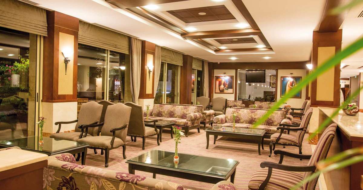 Een foto van het interieur van Fame Residence Kemer & Spa