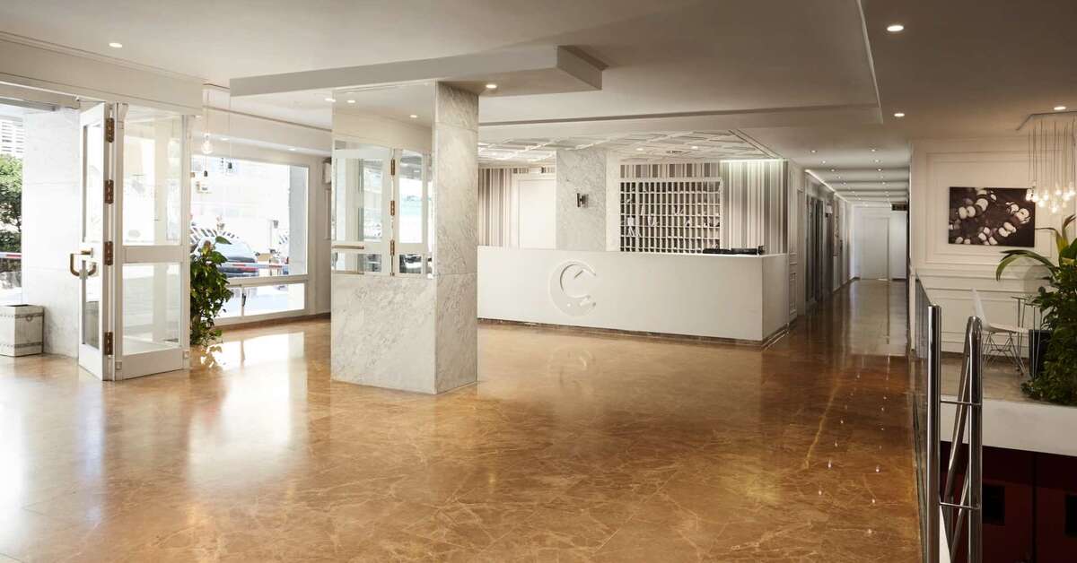Een foto van het interieur van Hotel La Barracuda