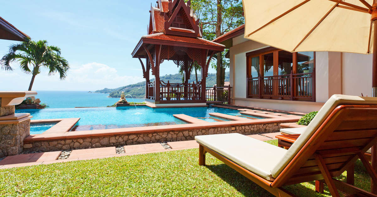 Een foto van het zwembad bij Hotel Diamond Cliff Resort & Spa
