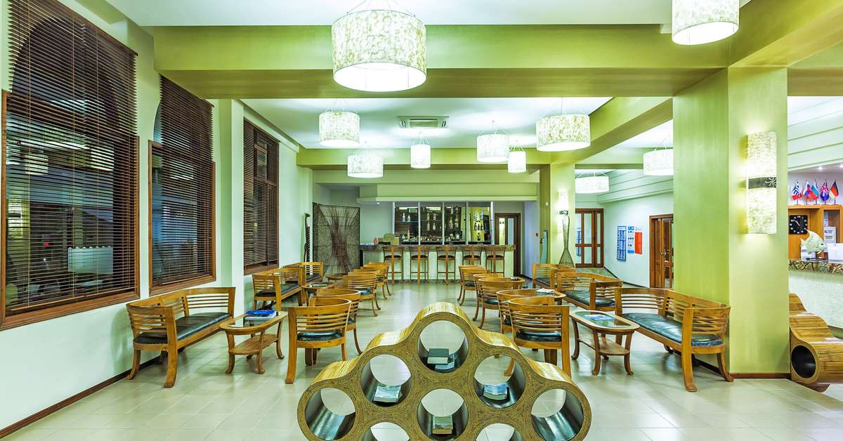Ein Foto vom Innenbereich im Possidi Paradise Hotel