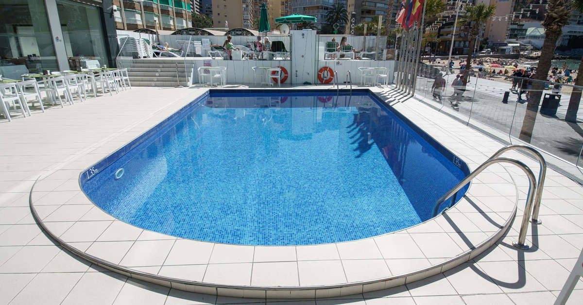 Een foto van het zwembad bij Hotel Brisa
