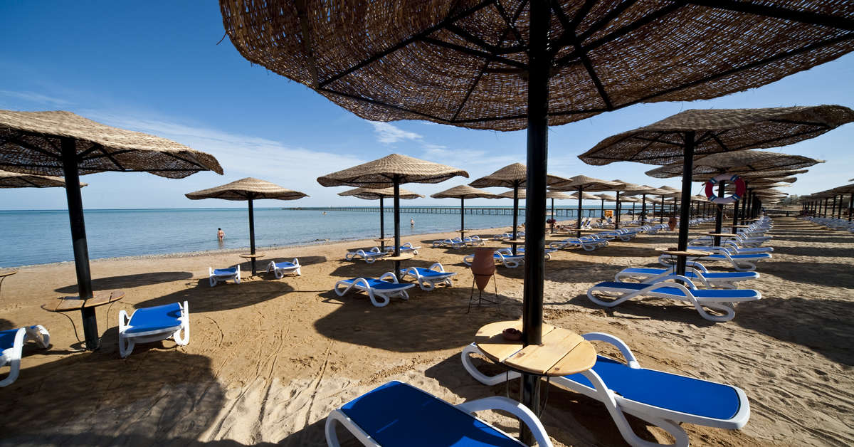 Ein Foto vom Strand beim AMC Royal Hotel & Spa