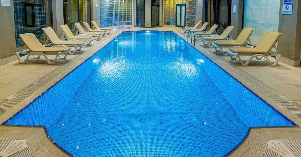 Ein Foto vom Pool im Justiniano Club Alanya
