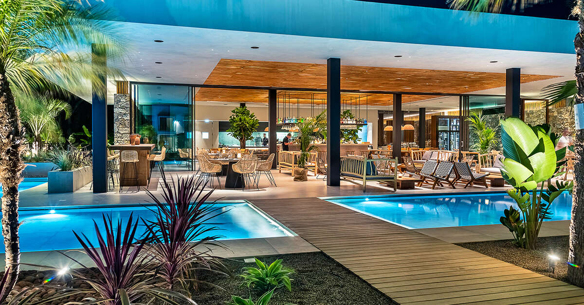Een foto van de faciliteiten bij Caravia Beach Hotel