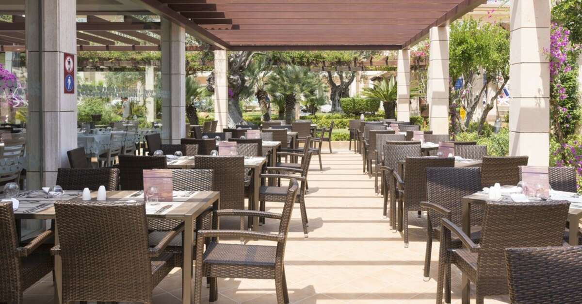 Een foto van de faciliteiten bij Aparthotel Playa Mar & Spa
