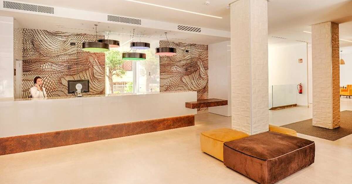 Een foto van het interieur van Hotel Benidorm Centre