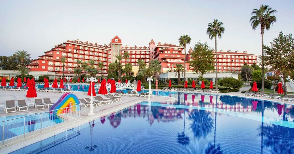 Een foto van het zwembad bij IC Hotels Santai Family Resort