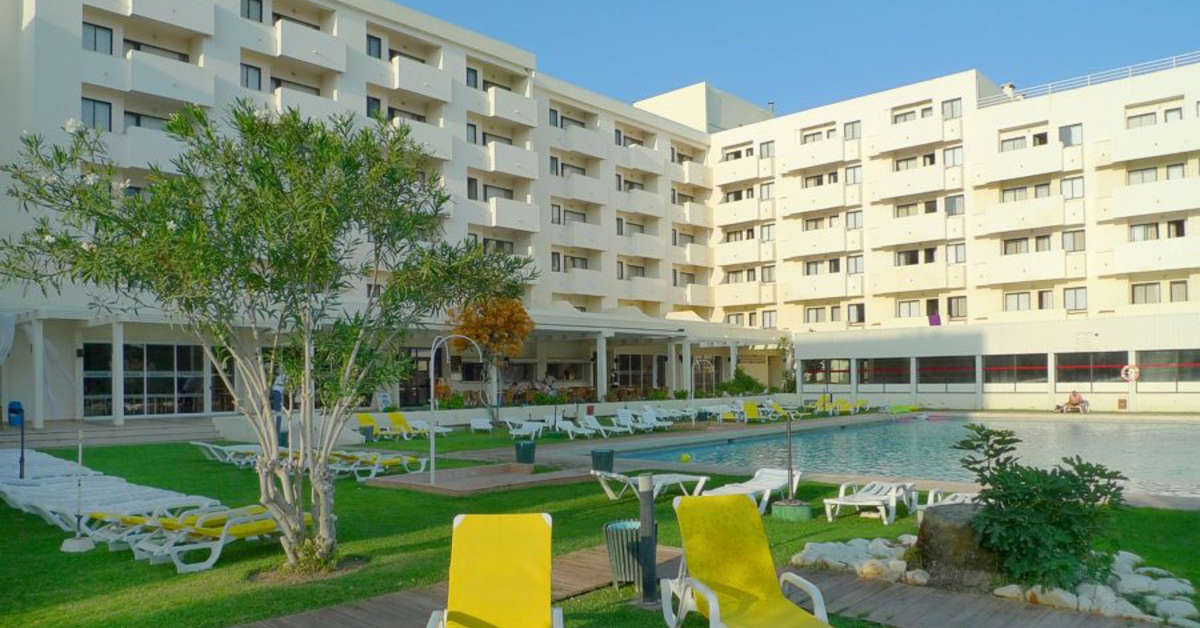 Een foto van het zwembad bij Albufeira Sol Hotel & Spa