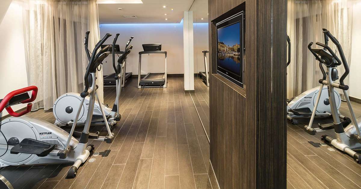 Een foto van de faciliteiten bij Hotel Le Canberra