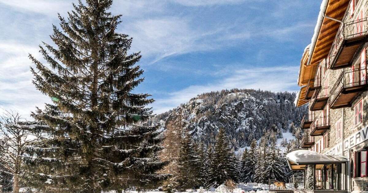 Een foto van Monte Cervino
