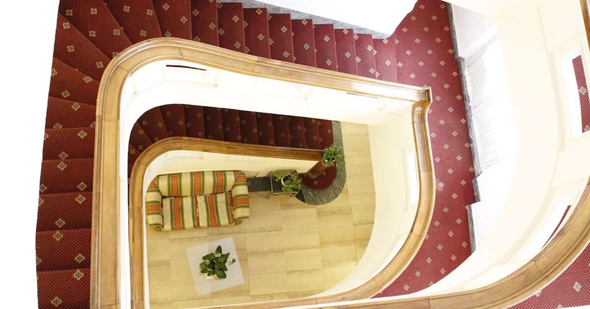 Een foto van het interieur van GH Hotel San Giusto