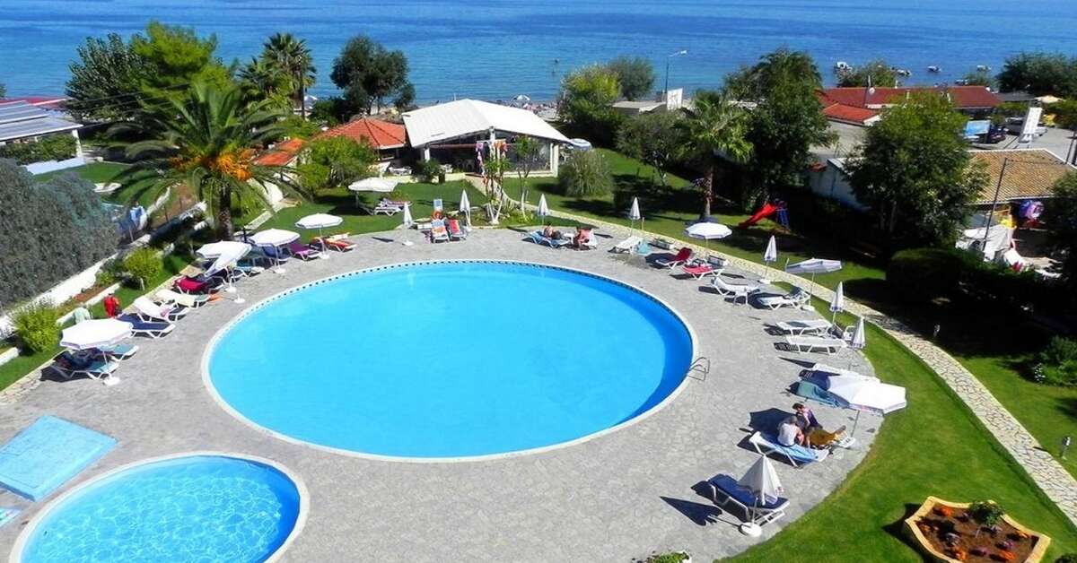 Een foto van het zwembad bij Cooee Hotel Albatros