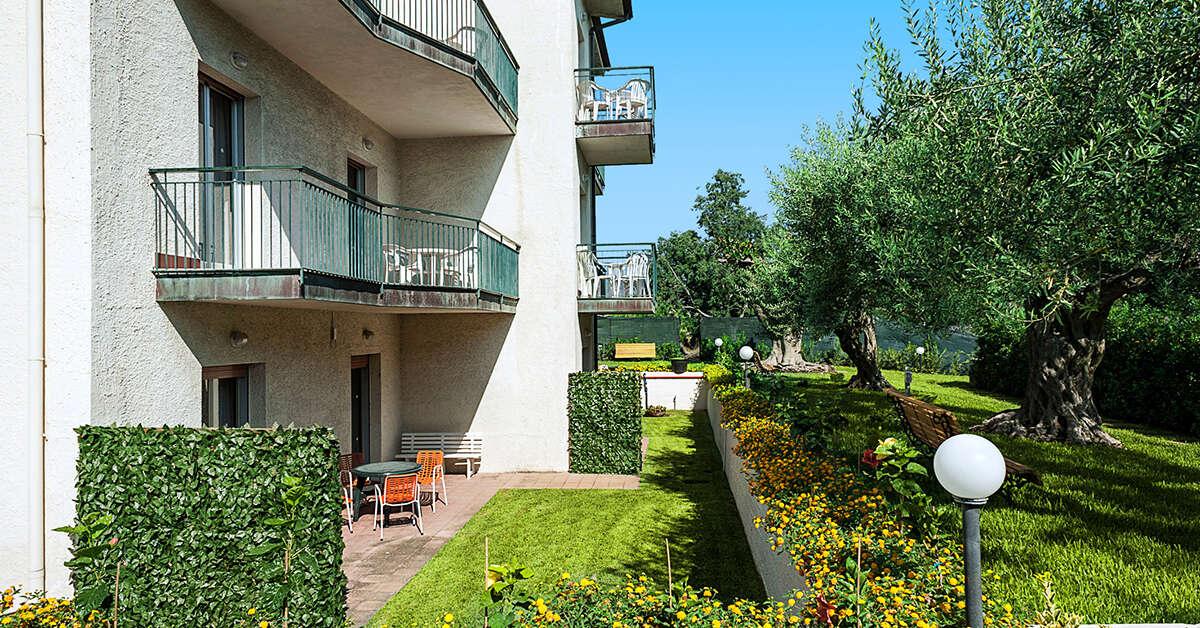 Een foto van de buitenkant van Villa Collina