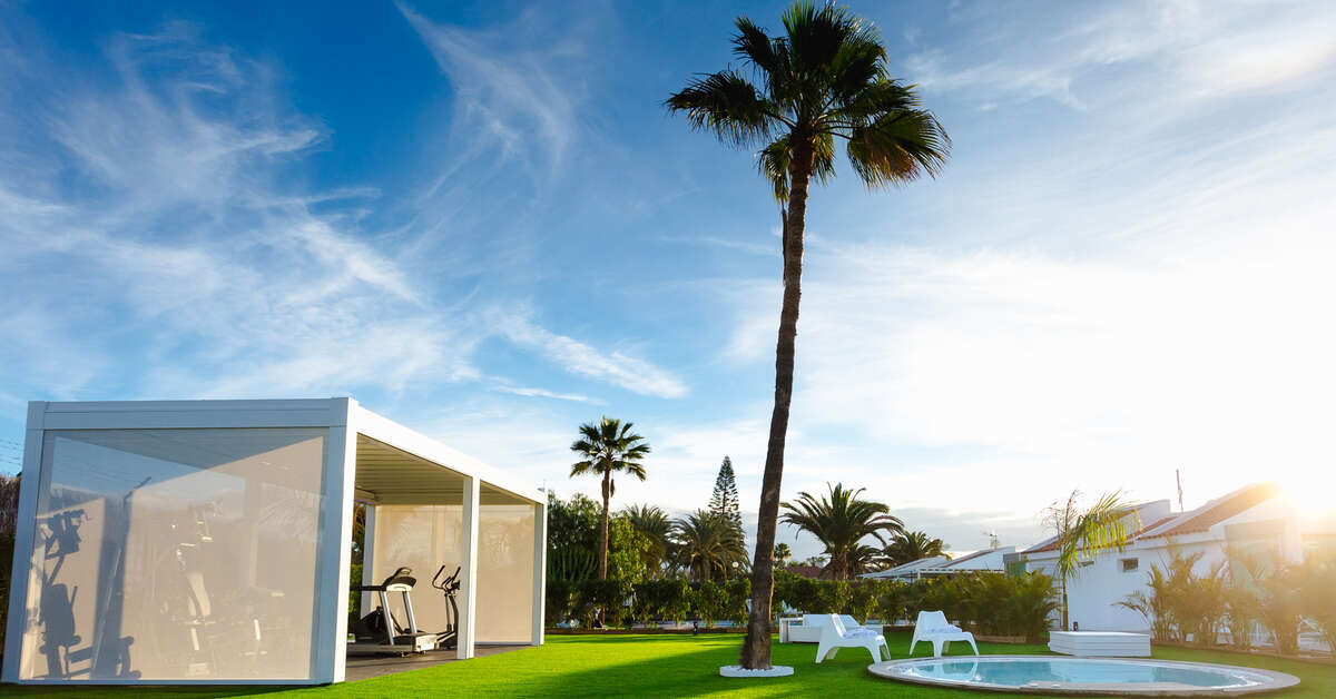 Een foto van het terras bij Seven Hotel & Wellness - Gay Only