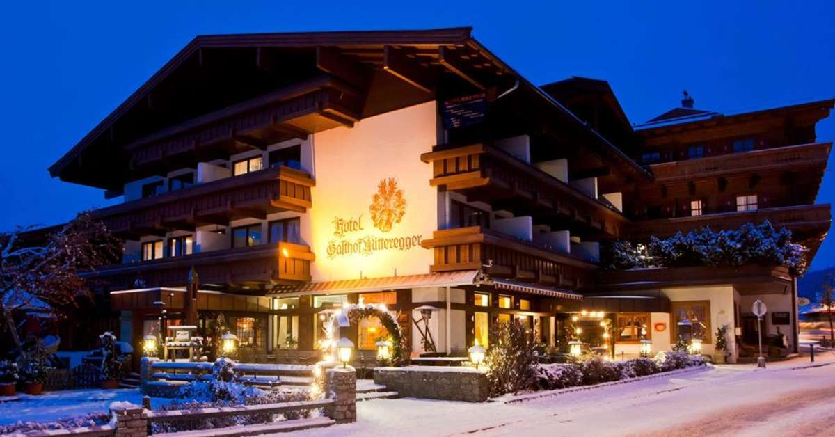 Een foto van de buitenkant van Hotel Gasthof Mitteregger