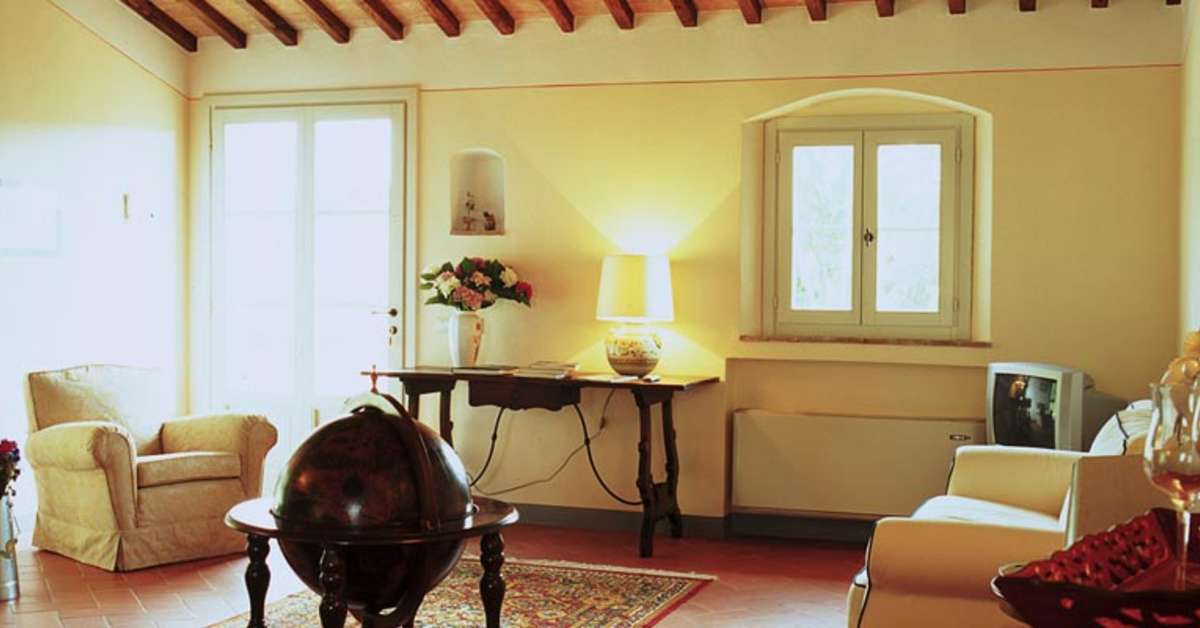 Een foto van het interieur van Borgo Della Meliana