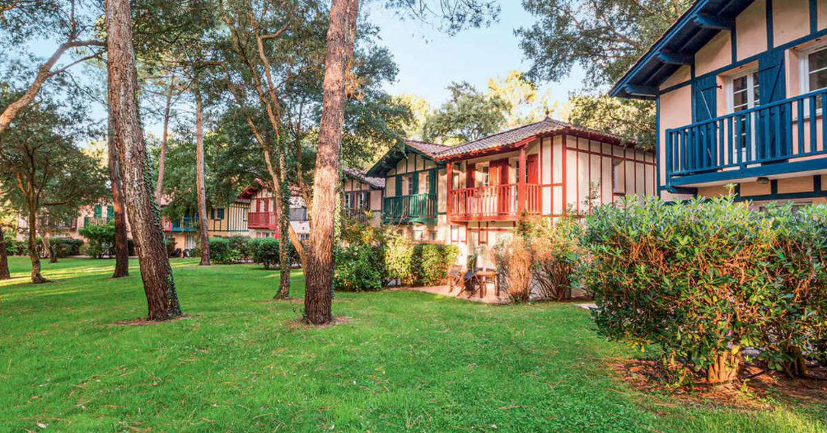 Een foto van de buitenkant van Pierre & Vacances Village Club Moliets