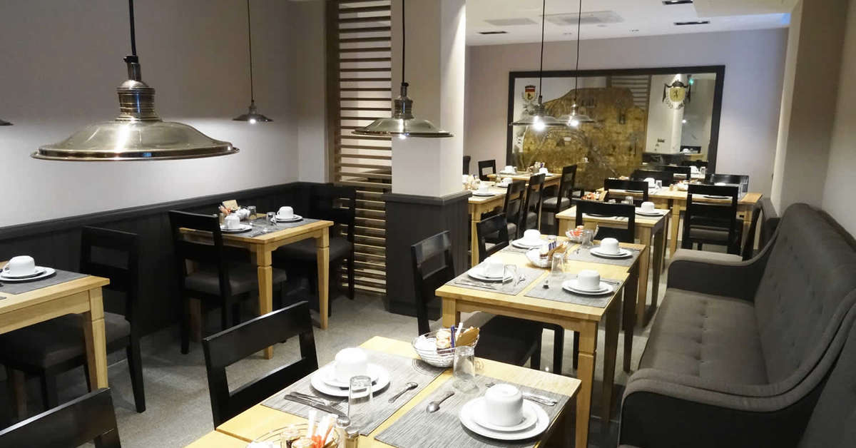 Een foto van de faciliteiten bij Hotel Albert 1er Paris
