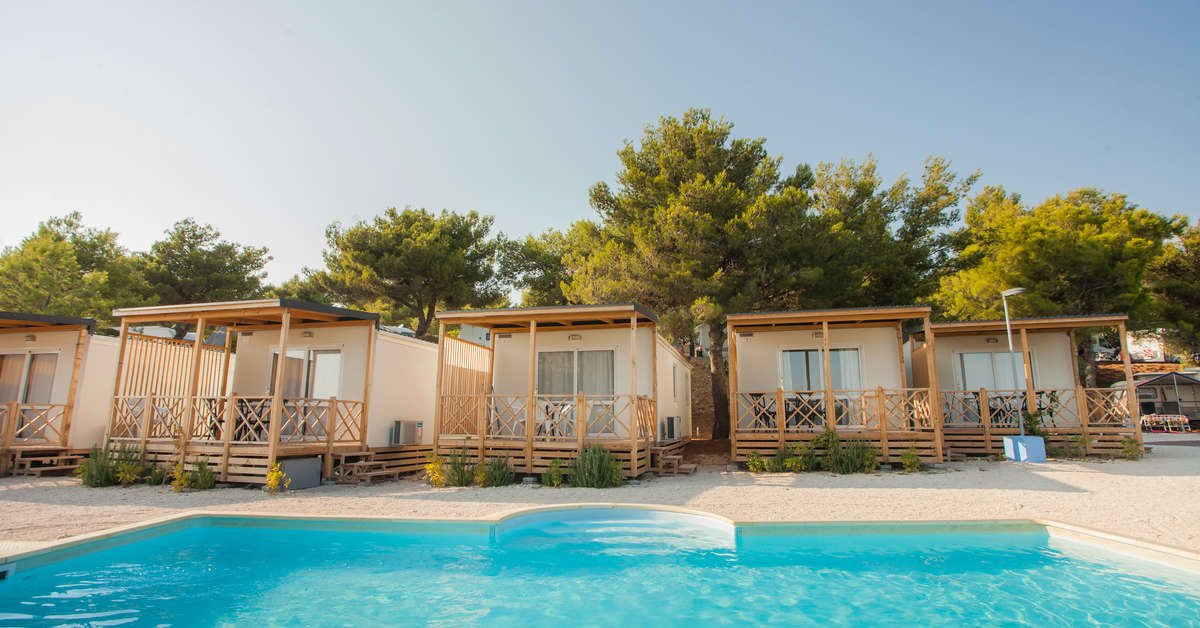 Een foto van het zwembad bij Amadria Park Camping Trogir