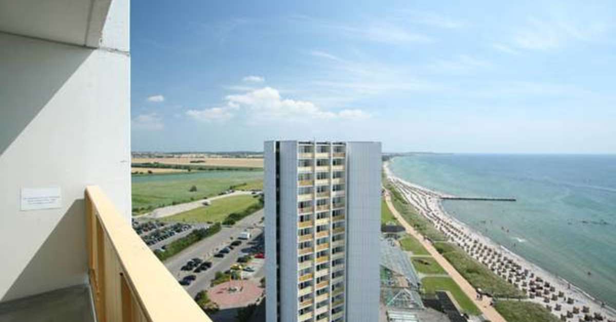 Een foto van de buitenkant van IFA Fehmarn Hotel & Vakantiecentrum