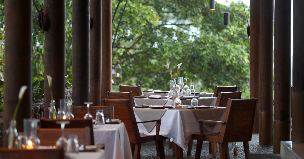 Ein Foto von den Einrichtungen im Alila Ubud